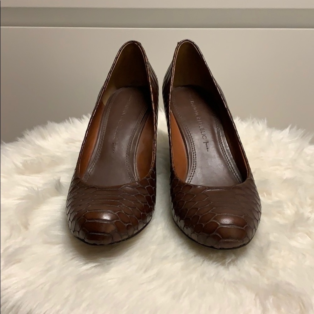 Leather Wedge